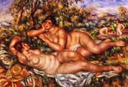 Auguste renoir The Bathers Norge oil painting art